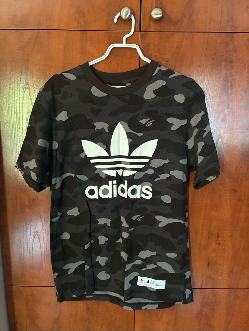 Adidas x A Bathing Ape Camo T Shirt